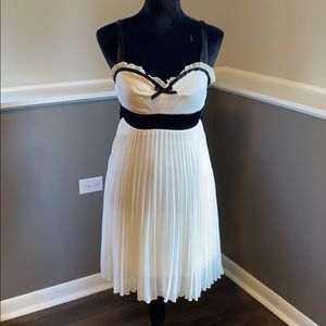 Black and white dress